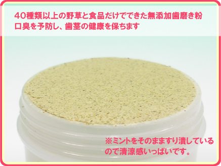 無添加磨き粉　手作り歯磨き粉　子供用　合成界面活性剤不使用